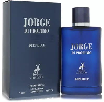JORGE DI PROFUMO DEEP BLUE MENS PERFUME  100ML